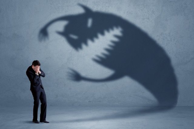 Man hiding from fear of losing job
