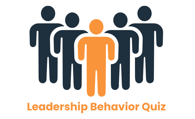 Illustration of leadership behavior with one figure standing out.