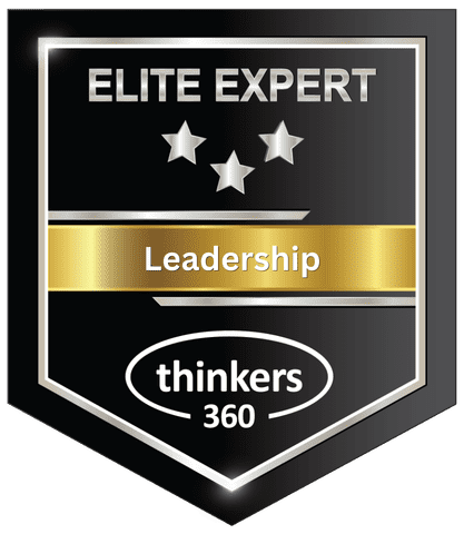 Elite Expert Leadership badge with three stars